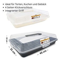 Kuchen Transportbox mit Griff