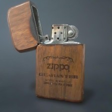 Zippo holz feuerzeug gebrannte - zippo,