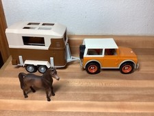 Vintage SCHLEICH JEEP & HORSE