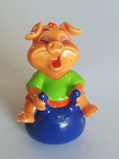 Larry Lachsack auf Hüpfball