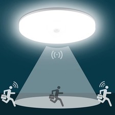 18W LED Deckenleuchte mit Bewegungsmelder Deckenlampe Sensor Keller Treppenhaus