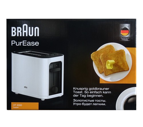 Braun toaster weiß - 1000, watt