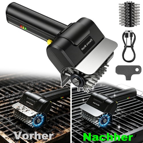 Elektrische grillbürste mit - elektrische,