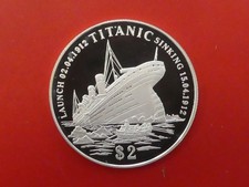 Kiribati, 2 Dollars, Titanic