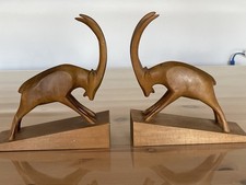 Buchstützen Holz, Steinbock