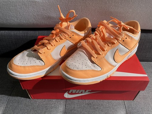 Nike dunk low weiß - dunk, orange
