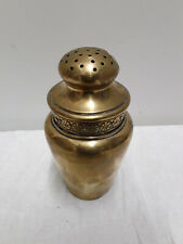 Zuckerstreuer Streuer gemarkt WMF Messing verziert Restversilberung um 1910 rar