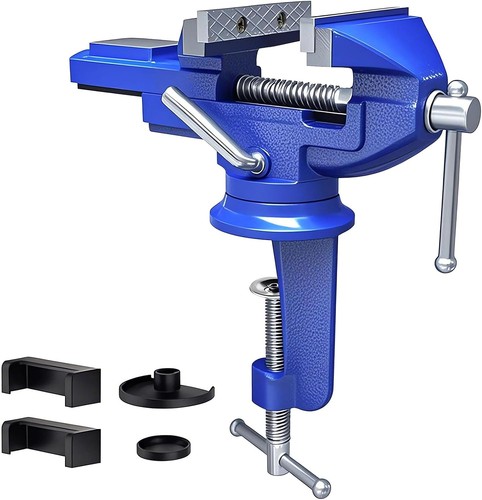 Tischschraubstock 80mm drehbar - 80mm,
