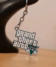 "Grand Theft Auto" - Keychain / Schlüsselanhänger - GTA 5 - Metall (Neu&OVP)
