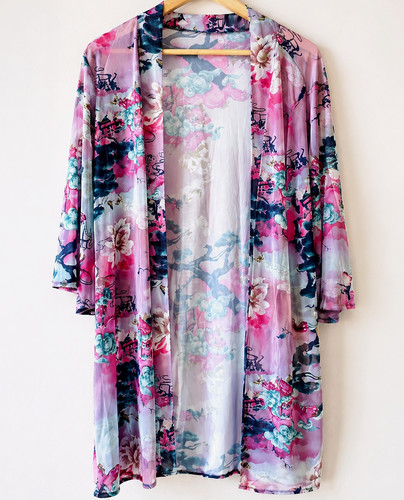 Damen kimono strandkleid - damen,