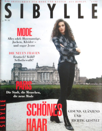 Sibylle 1992 mode - 1992, paris