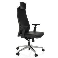 hjh OFFICE Bürostuhl Chefsessel YUCANO I Kunstleder ergonomischer Drehsessel