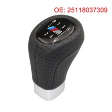 6-Gang M-Sport Leder Schaltknauf Schalthebel Shift Knob Für BMW E81 E82 E87