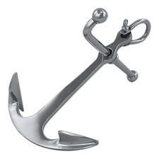 Stockanker Anker aus Messing