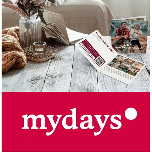 Mydays wertgutschein wert - wertgutschein, 100