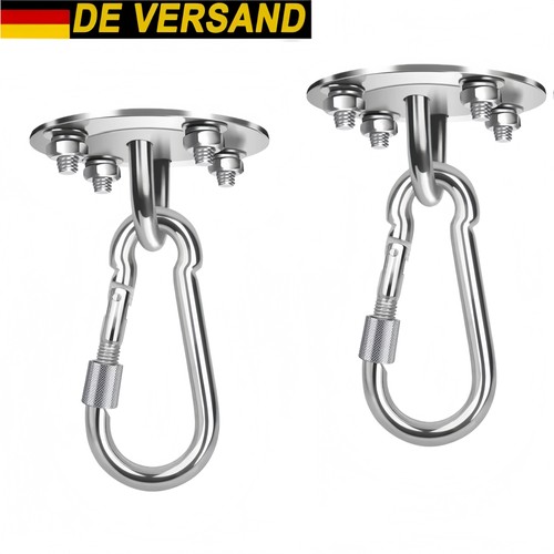 Edelstahl deckenhaken set - edelstahl,