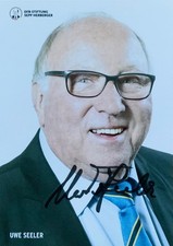 Uwe seeler handsignierte - uwe,