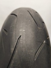 1x 180/55-17 180 55 ZR 17 73W Dunlop Sportmax Roadsport 2 'X' DOT 1123 2-4 mm