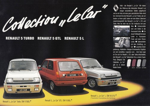 Renault turbo gtl - gtl, l