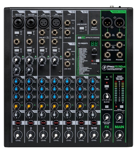 Mackie profx10v3 mischpult - profx10v3,