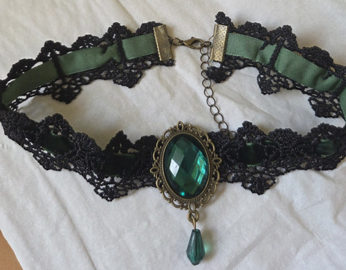 Collier halskette strass - halskette,