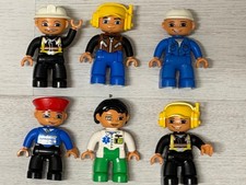 6x LEGO Duplo Figuren –