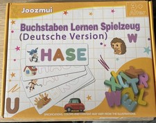 Joozmui Spielzeug ab 3 4 5 6 7 8 Jahre Mädchen, Buchstaben Lernen Lernspiele