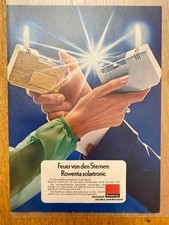 Rowenta solartronic Feuerzeug