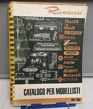 Rivarossi Katalog für Modellbauer von 1967/68 von 11 Firmen, TRIX EXPRESS u. a.