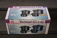 GSW Profi-Black-Star Kochtopf-Set 4-teilig, Fleischtopf Stiltopf *NEU*
