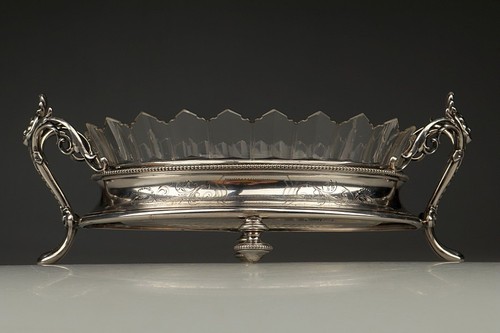 Silber jardiniere jugendstil - -,