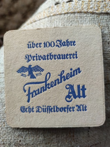 Alter bierdeckel 1975 - alter,