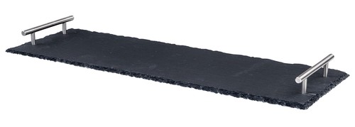 Tablett schiefer 60x20cm - tablett,