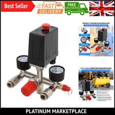 Luftkompressor Druckregelschalter mit Ventil Messgeräte Regler