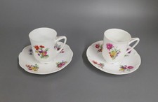 Hohe Mokkatasse mit UT 2 Espresso Tassen Tasse Rosenthal Madeleine 