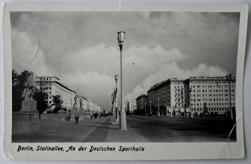 Berlin stalinallee an - ak, stalinallee,