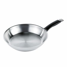 Edelstahl bratpfanne silver - edelstahl,