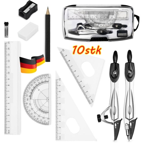 Geometrie set tlg lineal - geometrie-set, 10-tlg