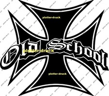 Dekor Aufkleber Old School