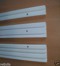 Gardinenschiene Vorhangschiene Deckenschiene Schiene Stange Leiste 1, 2, 3-Lauf