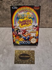  NES Rainbow Islands Bubble Bobble 2 mit OVP und Anleitung FRA