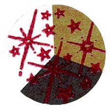 Embossing Pulver - Dunkelrot glänzend - 10g - 65037 Embossingpulver Puder Powder