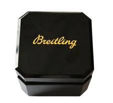 BREITLING Bakelit Uhrenbox Box für alle Modelle Schnier defekt ORIGINALWARE