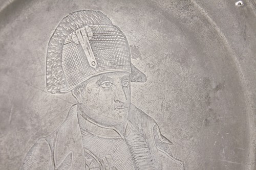 Napoleon zinnteller 1810 - zinnteller, um