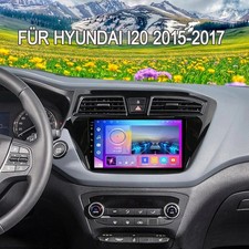 2+64G FÜR HYUNDAI I20 2015-2017 ANDROID15 CARPLAY AUTORADIO GPS FM SAT NAVI+KAM