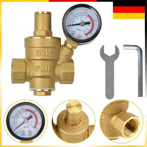 Einstellbar druckminderer dn15 - einstellbar,
