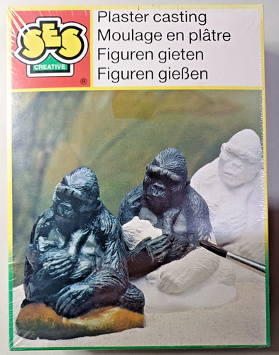 Gips figuren gießen gorilla - figuren, m
