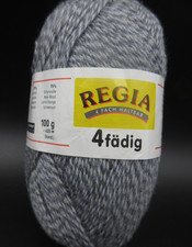 2x 100g Schachenmayr Regia Sockenwolle 4-fädig / 4-fach  Stricken 2 Farben