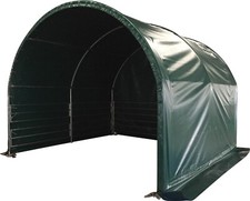 Weidezelt Pferde 3 x 3 m Weideunterstand PVC Plane Sturmfest Winterfest 9 m²