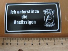 MC PATCH AUFKLEBER BONES MC